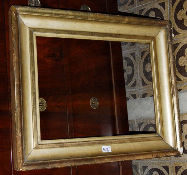 Cornice dorata a mecca, fine XVIII secolo