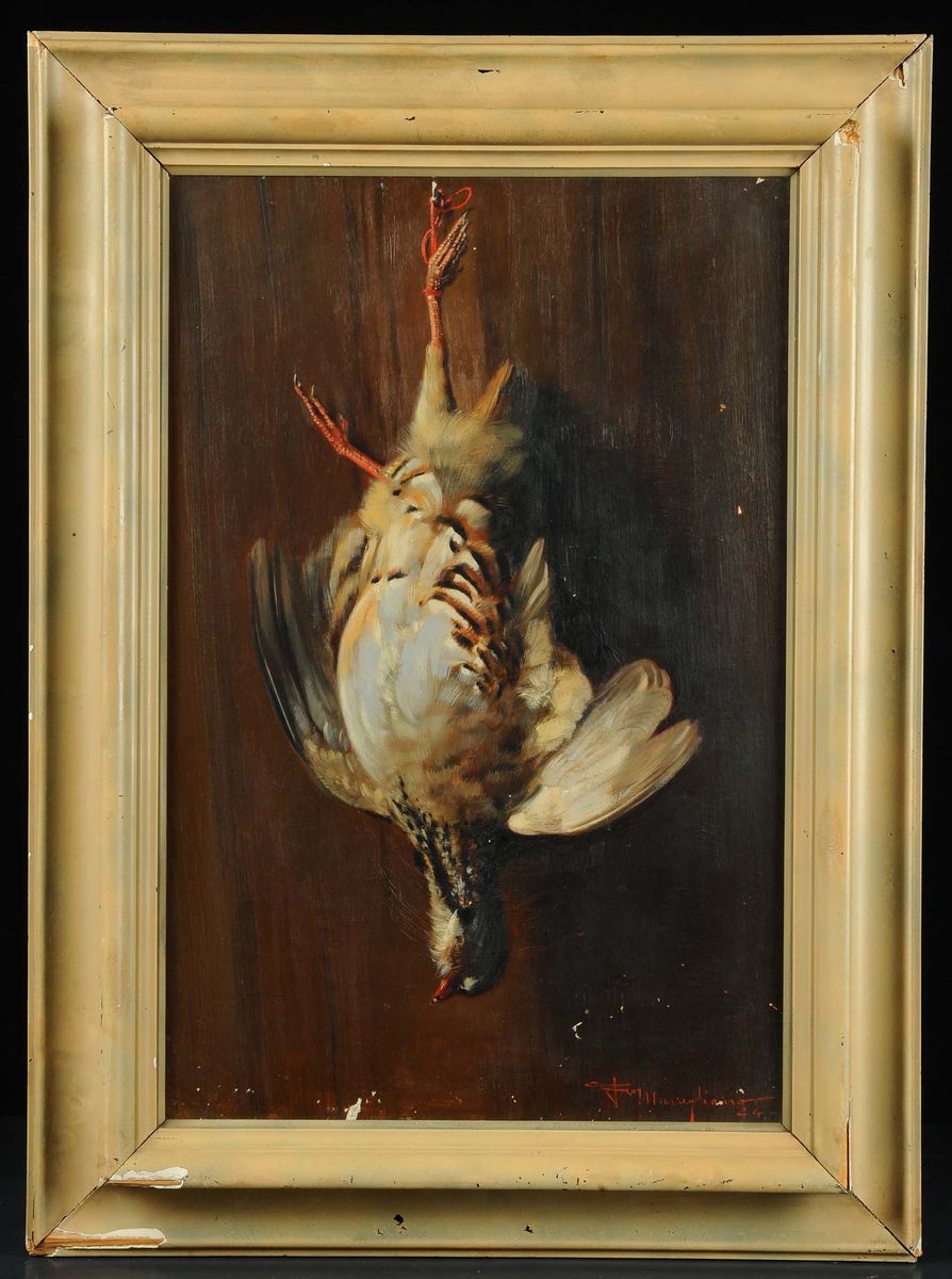 Federico Maragliano (1873-1952)uccelli Appesi, 1924