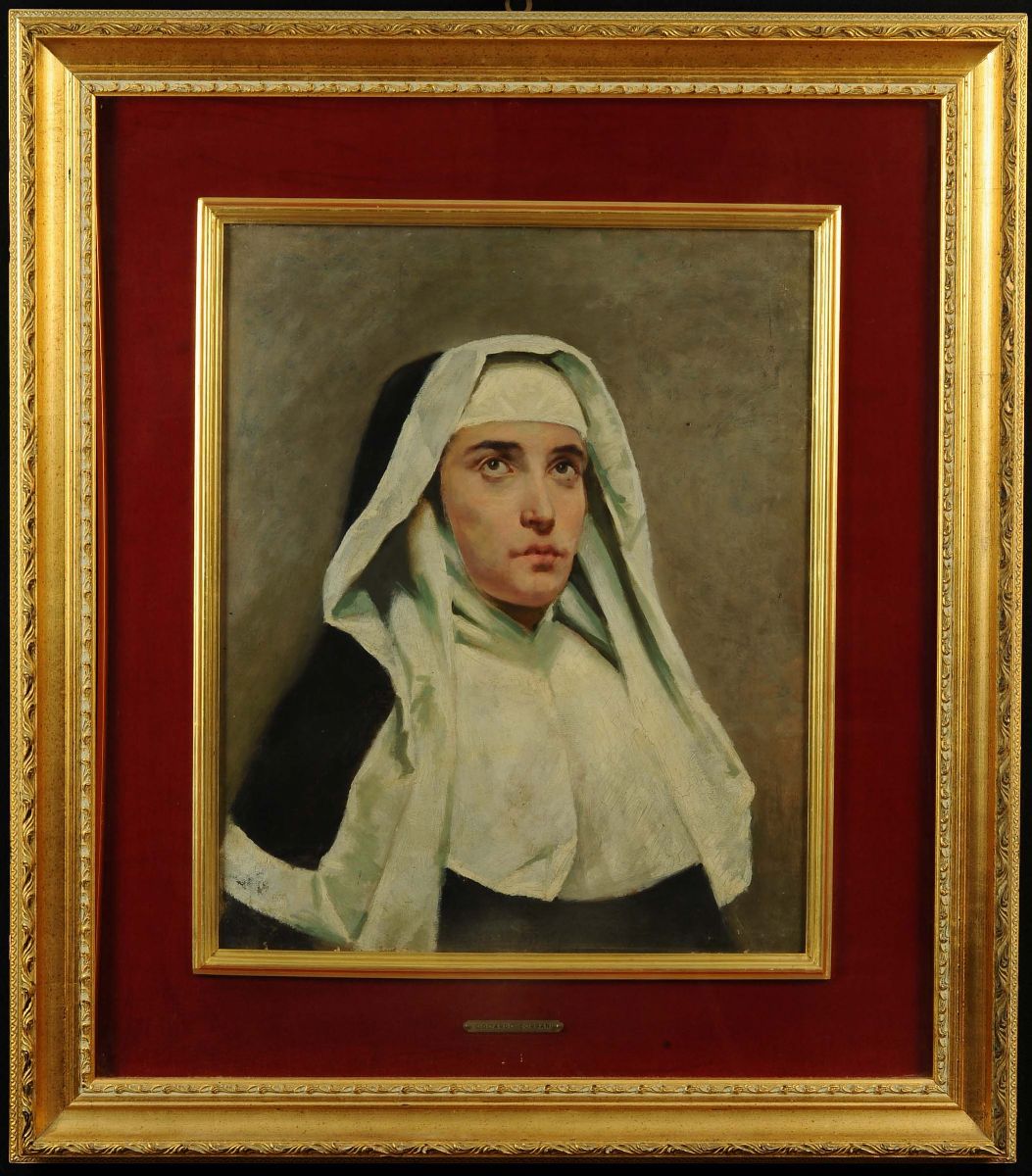 Odoardo Borrani (1834-1905), Attribuito Amonaca