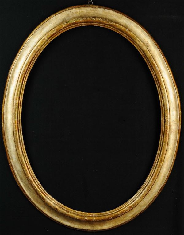 Coppia di cornici ovali a mecca, XVIII secolo