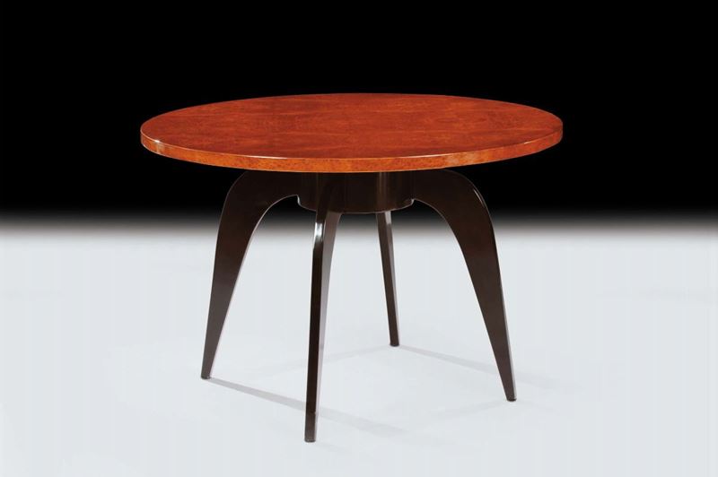 Tavolo da pranzo rotondo  - Auction Arti Decorative del XX secolo e Design - Cambi Casa d'Aste