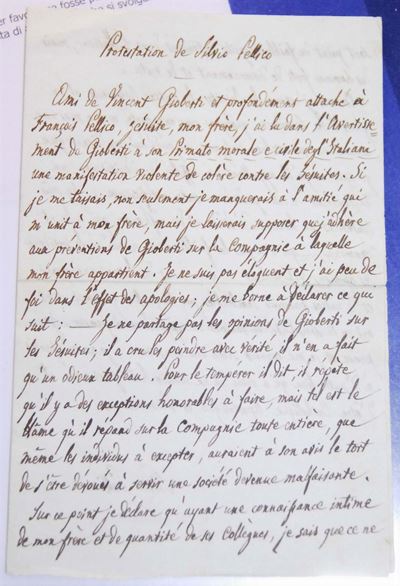 Carteggio di Silvio Pellico