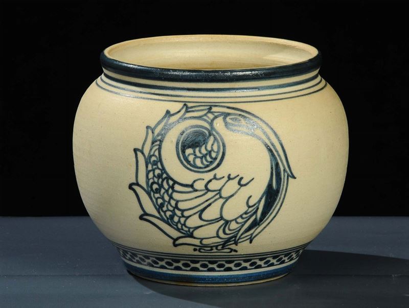 Galileo Chini - MugelloVaso sferico   - Auction Arti Decorative del XX secolo e Design - Cambi Casa d'Aste