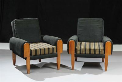 Due Poltrone in Legno