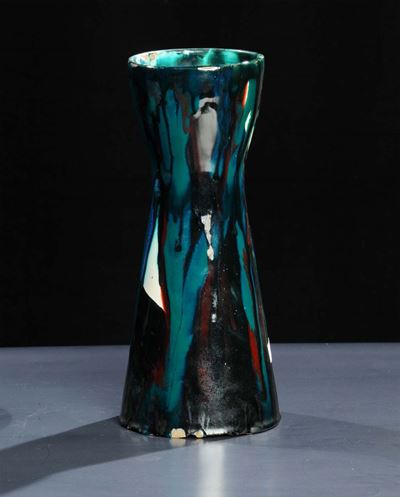 Roberto Crippa (1921-1972) - Gianni Dova (1925-1991) - M.g.a. - Albisolavaso in Terracotta Policr...