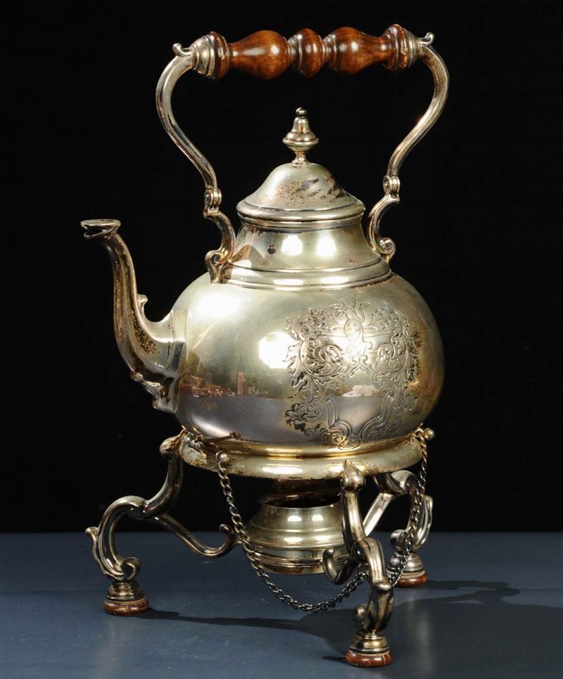 Samovar in argento, fine XIX secolo  - Auction Antiquariato e Dipinti Antichi - Cambi Casa d'Aste