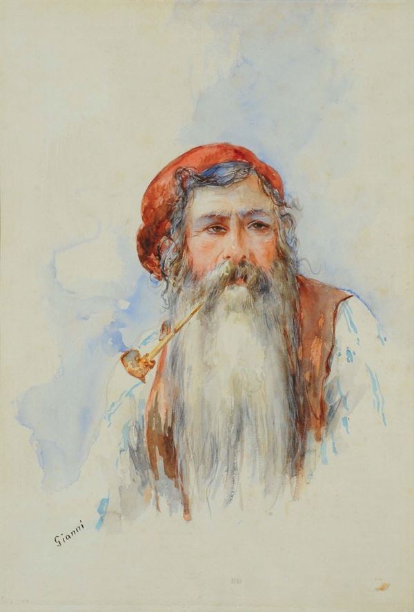 Gianni (XIX secolo) Ritratto maschileRitratto femminile