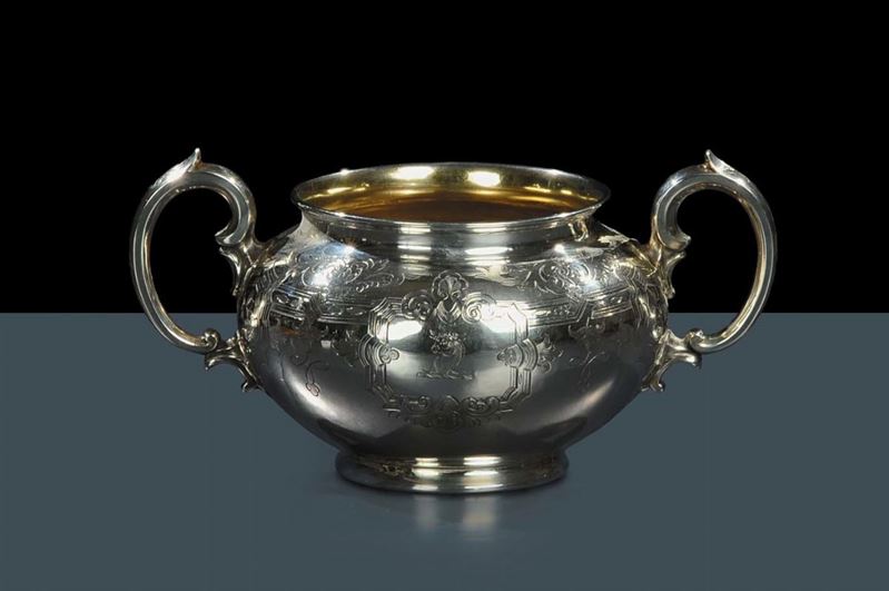 Zuccheriera  in argento Londra 1850  - Asta Antiquariato e Dipinti Antichi - Cambi Casa d'Aste