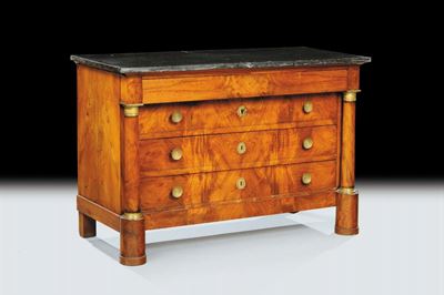 Cassettiera Impero, XIX Secolo