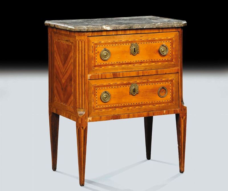 Comoncino in stile Luigi XVI, Francia XIX secolo  - Asta Antiquariato e Dipinti Antichi - Cambi Casa d'Aste