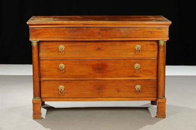 Com˜ Impero in Legno di Noce, XIX Secolo