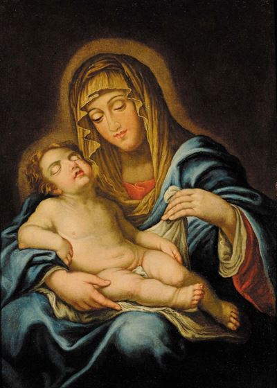 Scuola del XVIII Secolomadonna con Bambino