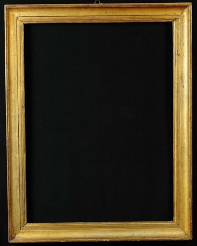 Cornice Tipo Salvator Rosa in Legno Dorato, Inizio XX Secolo
