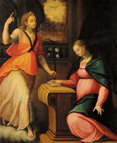 Scuola Emilana del XVI Secoloannunciazione