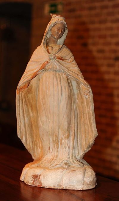 Madonnina in Terracotta, Savona XX Secolo