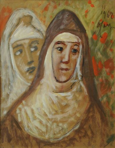 Aldo Carpi (1886 - 1973)due Suore
