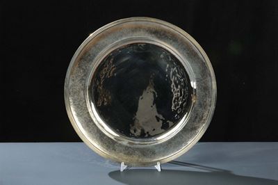 Piatto in Argento Firmato Buccellati con Scatola e Garanzia
