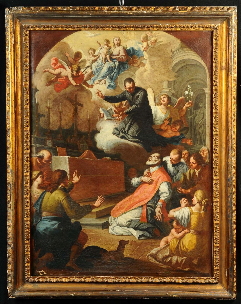 Scuola del XVII Secolomartirio di San Filippo Neri