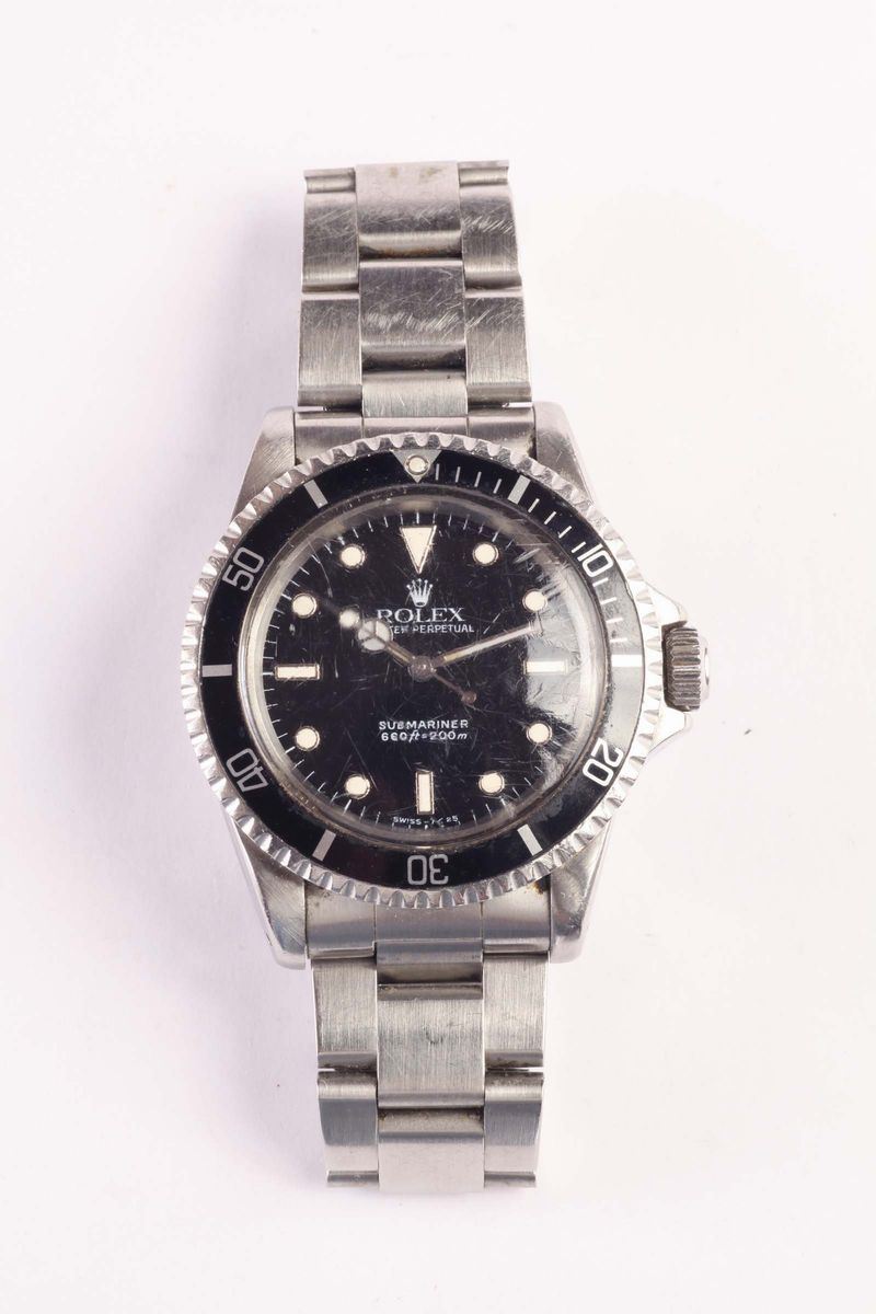 Rolex Oyster Perpetual Submariner, orologio da polso - Auction Silvers, Ancient and Contemporary Jewels - Casa d'Aste