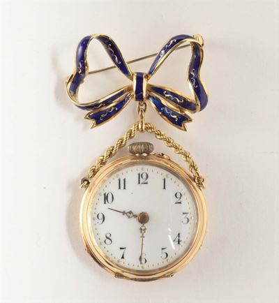 Orologio/spilla