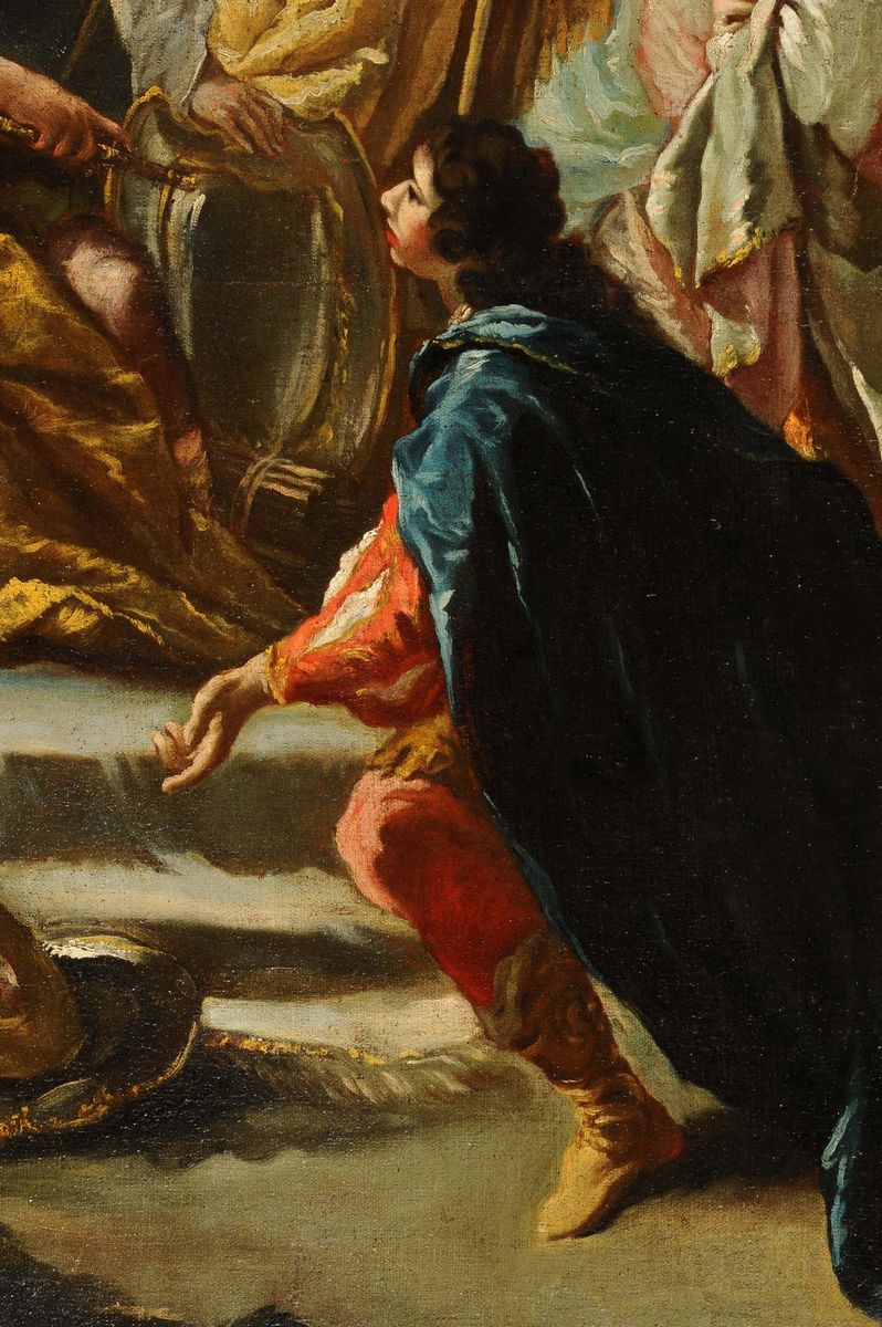 Giovanni Antonio Guardi (vienna 1698/99 - Venezia 1760)la Clemenza di Scipione