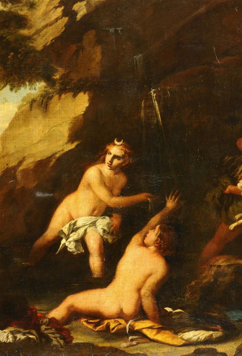 Salvator Rosa (napoli 1615 - Roma 1673), Cerchia Didiana al Bagno