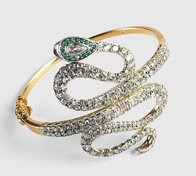 Bracciale a Forma di Serpente