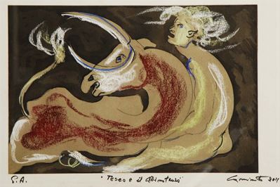 Aurelio Caminati (1924)teseo e il Minotauro