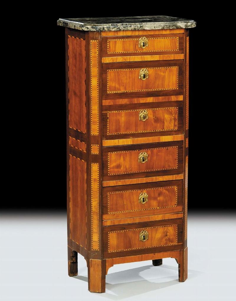 Piccolo secretaire, Francia XVIII secolo  - Auction Antiquariato, Argenti e Dipinti Antichi - Cambi Casa d'Aste