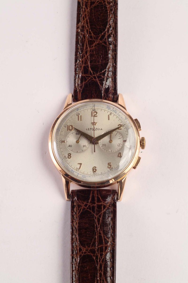 Lemania, orologio da polso  - Auction Silvers and Jewels - Cambi Casa d'Aste