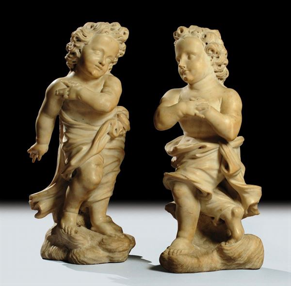 Scultore Romano del XVII secolo Putti
