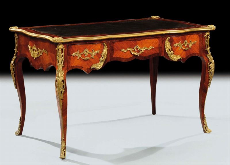 Scrivania Napoleone III, Francia XIX secolo  - Auction Antiquariato, Argenti e Dipinti Antichi - Cambi Casa d'Aste