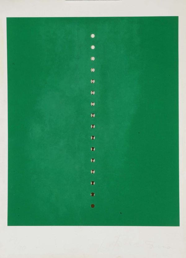 Lucio Fontana Senza titolo