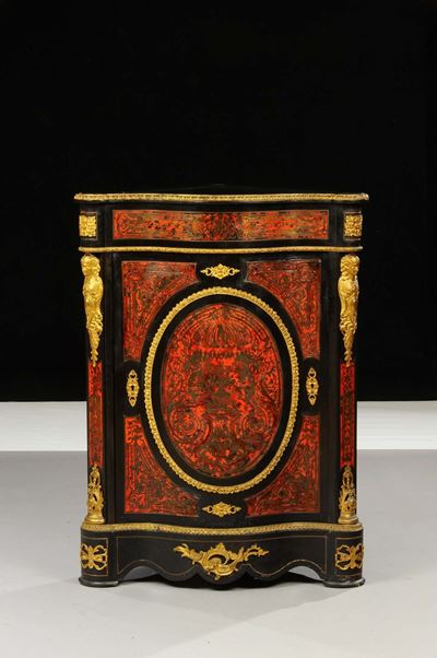 Angolera Boulle Ad un'anta, XIX Secolo