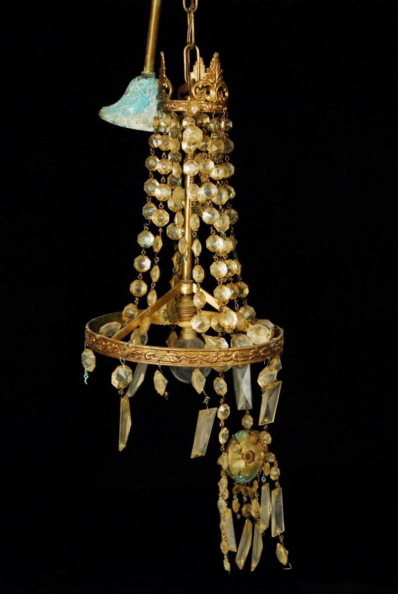 Lotto Composto da Cinque Lampadarietti, XIX-XX Secolo