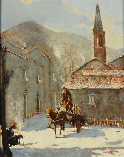 Aldo Conte (1948-1982)cattivo Tempo a Scanio