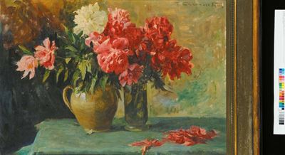 Giovanni Battista Carpanetto (1863-1928)natura Morta con Fiori