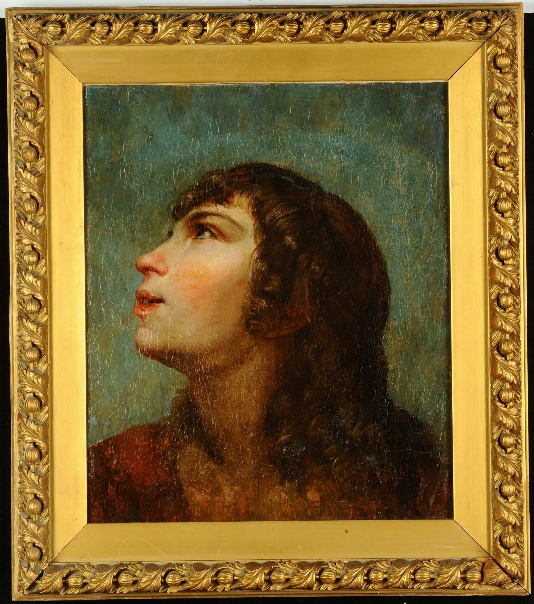 Scuola Italiana del XVII-XVIII Secolovolto di Giovane