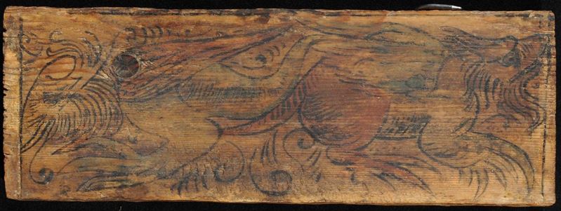 Bestiario gotico raffigurante i due draghi  - Asta Antiquariato, Argenti e Dipinti Antichi - Cambi Casa d'Aste