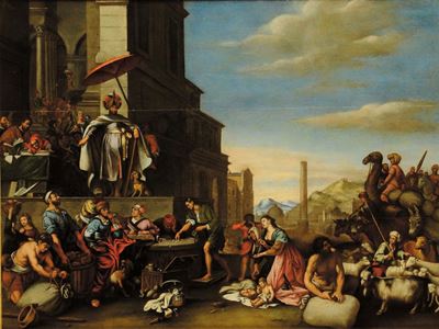 Scuola Toscana del XVIII Secolopagamento del Tributo