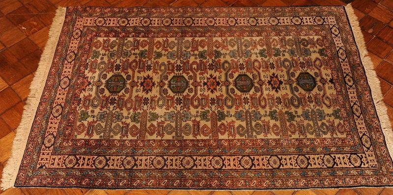 Tappeto anatolico, XX secolo  - Asta Antiquariato, Argenti e Dipinti Antichi - Cambi Casa d'Aste