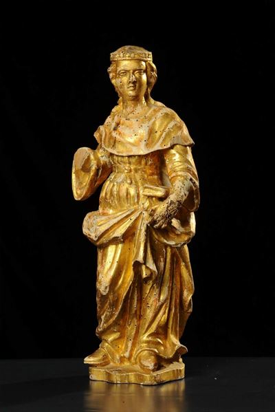 Scultore Piemontese Dell'inizio del XVIII Secolosanta