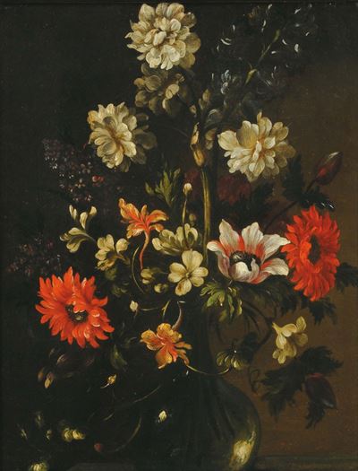 Scuola Italiana del XVII Secolovaso con Fiori