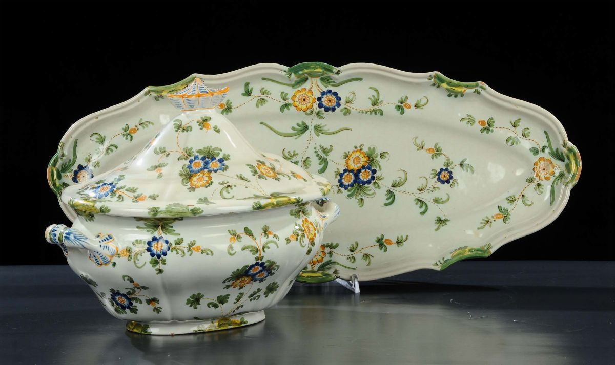 Servizio da Te Capodimonte in Ceramica