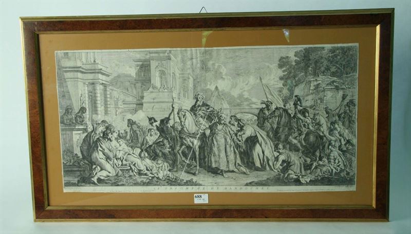 De Troy Trionfo di Mardocheus  - Asta Antiquariato, Argenti e Dipinti Antichi - Cambi Casa d'Aste