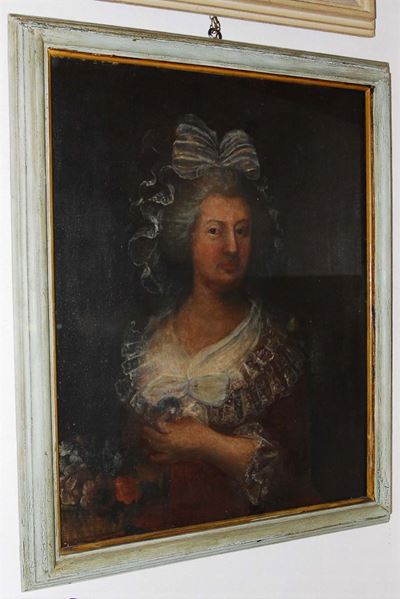 Scuola del XIX Secoloritratto Femminile