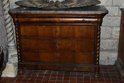Cassettone con Piano in Marmo, XIX Secolo