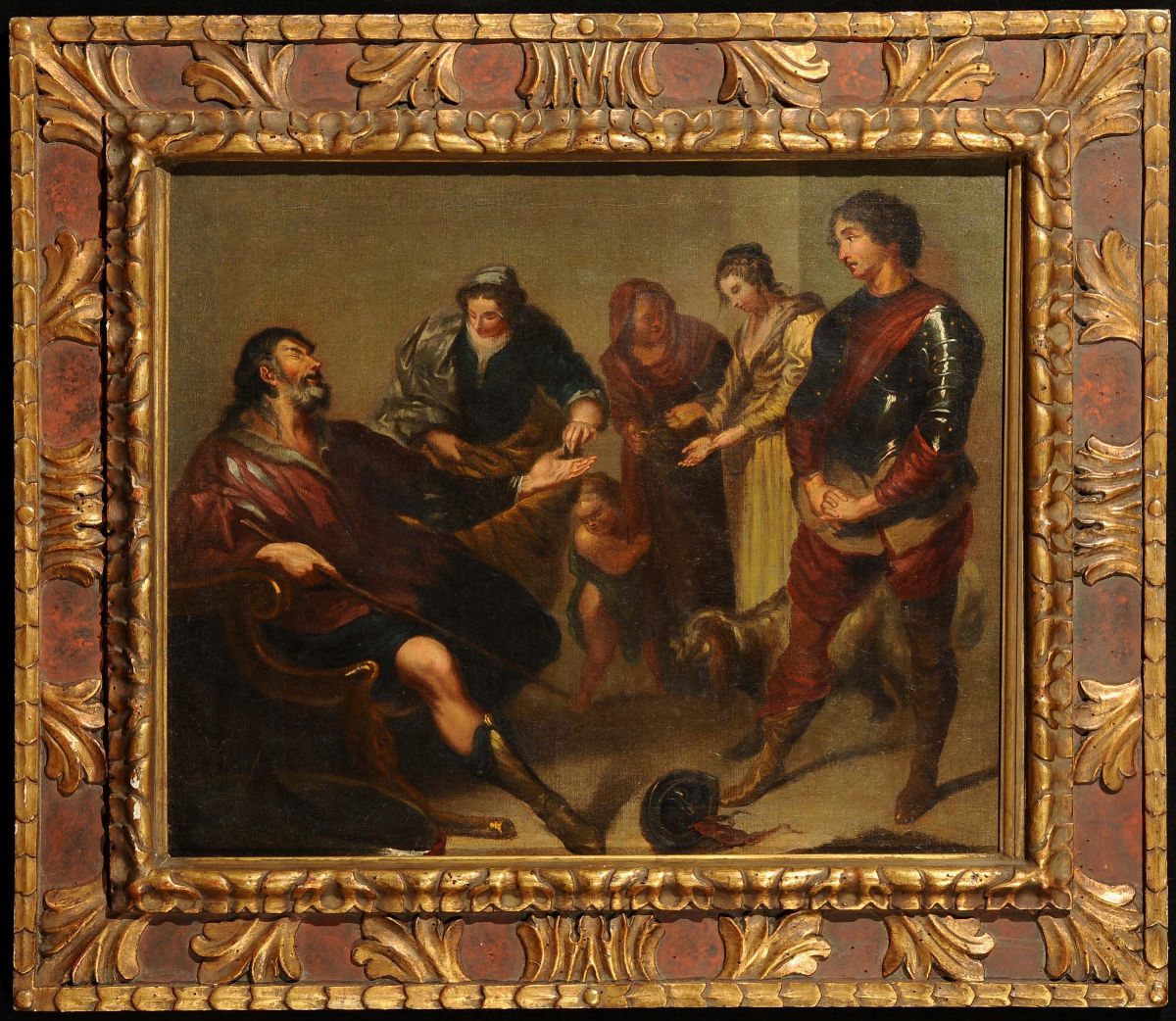 Luciano Borzone (1590-1645), Copia Dabelisario Cieco