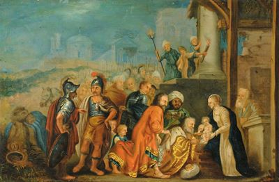 Scuola del XVIII Secoloadorazione dei Magi