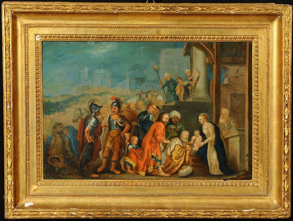 Scuola del XVIII Secoloadorazione dei Magi